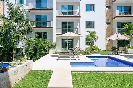 Apartmán New Apt In Residential Area With Amenities & 24Hr Security Playa del Carmen