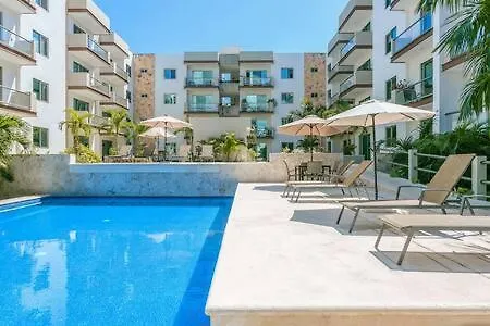 Apartmán New Apt In Residential Area With Amenities & 24Hr Security Playa del Carmen